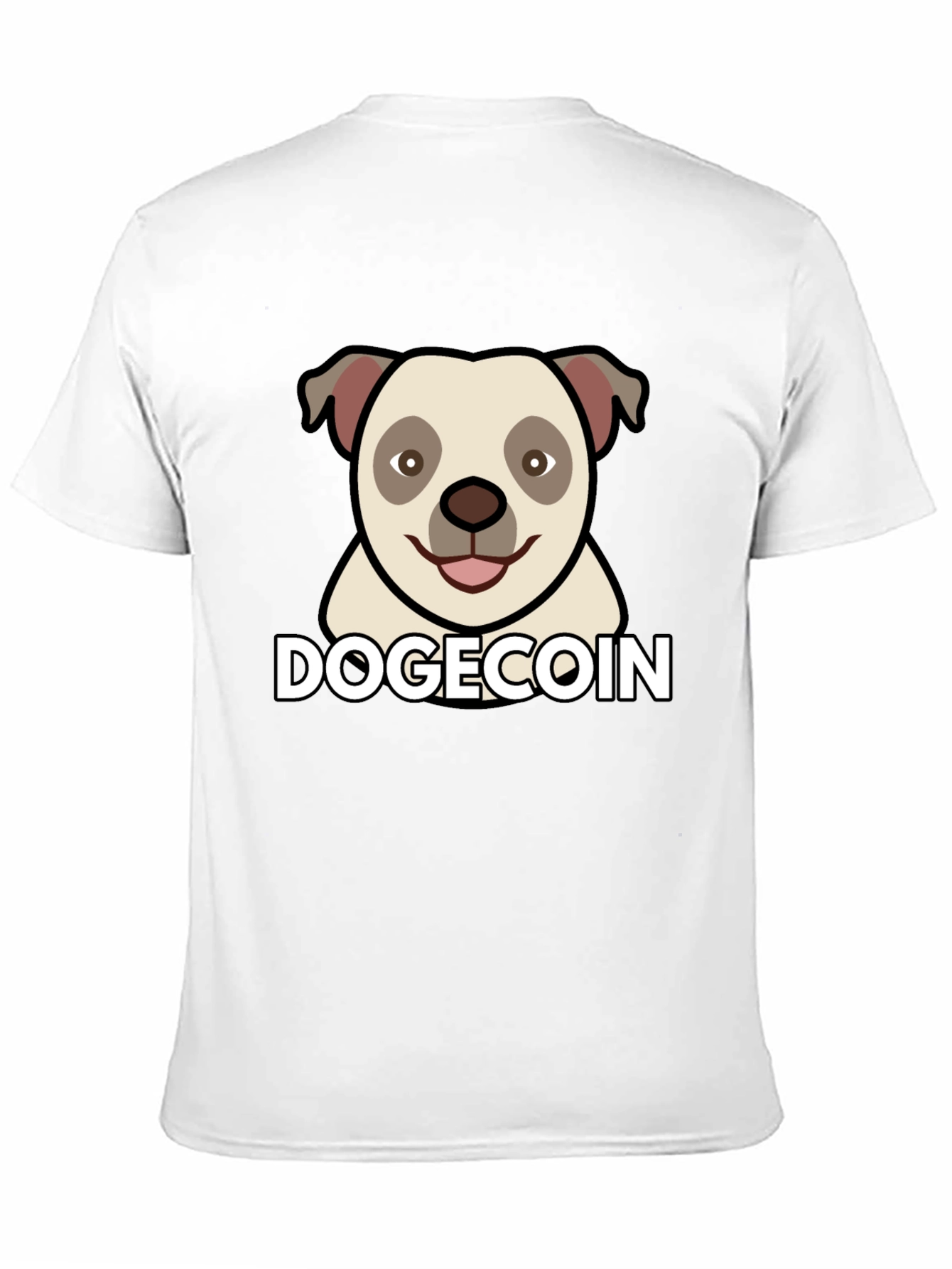 DogeCoin T-Shirt - Black Graphic Tee