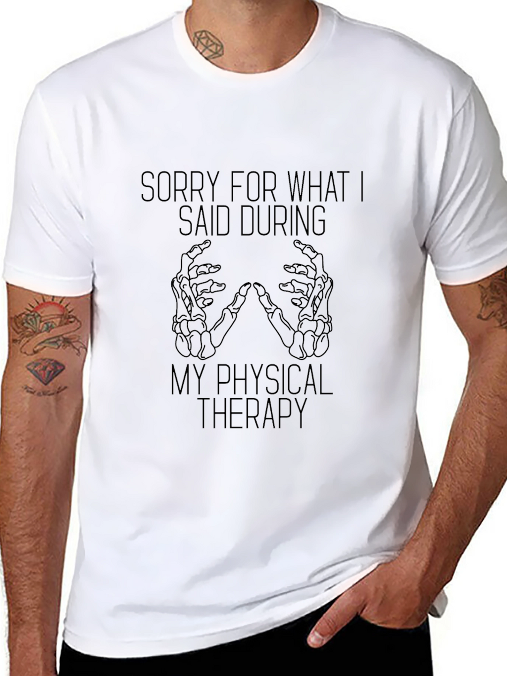 Funny Physical Therapy Apology T-Shirt