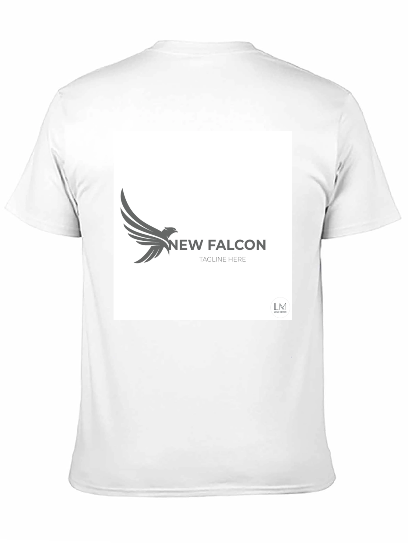 New Falcon Graphic Black T-Shirt