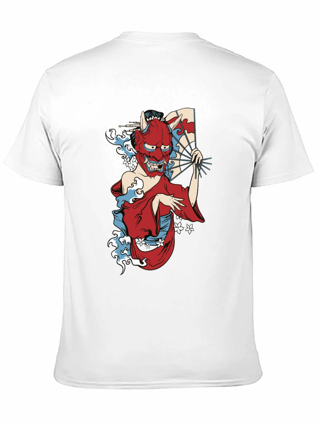Oni Geisha T-Shirt - Japanese Demon Aesthetic