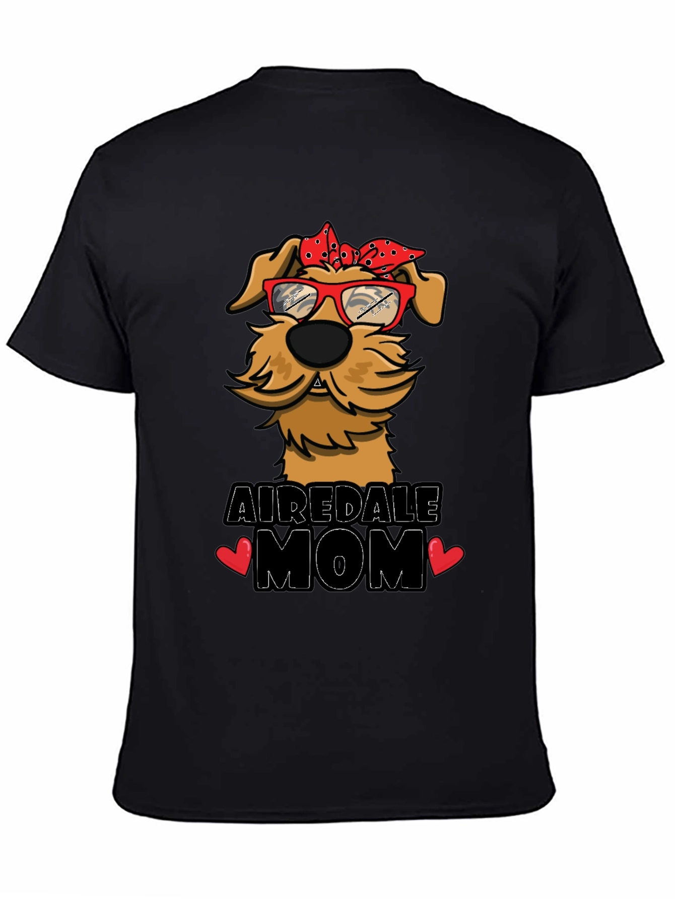 Airedale Mom Dog Lover T-Shirt