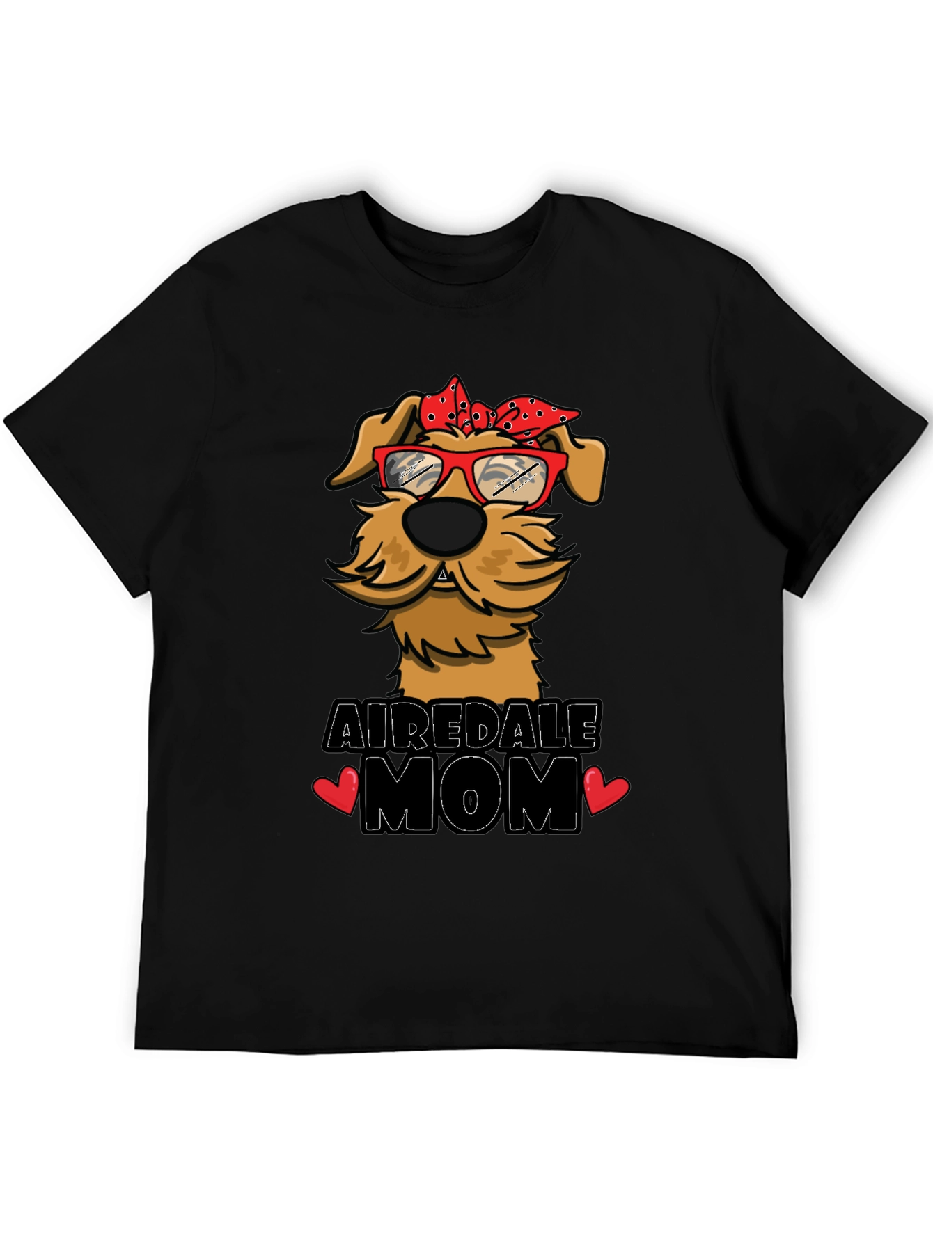 Airedale Mom Dog Lover T-Shirt