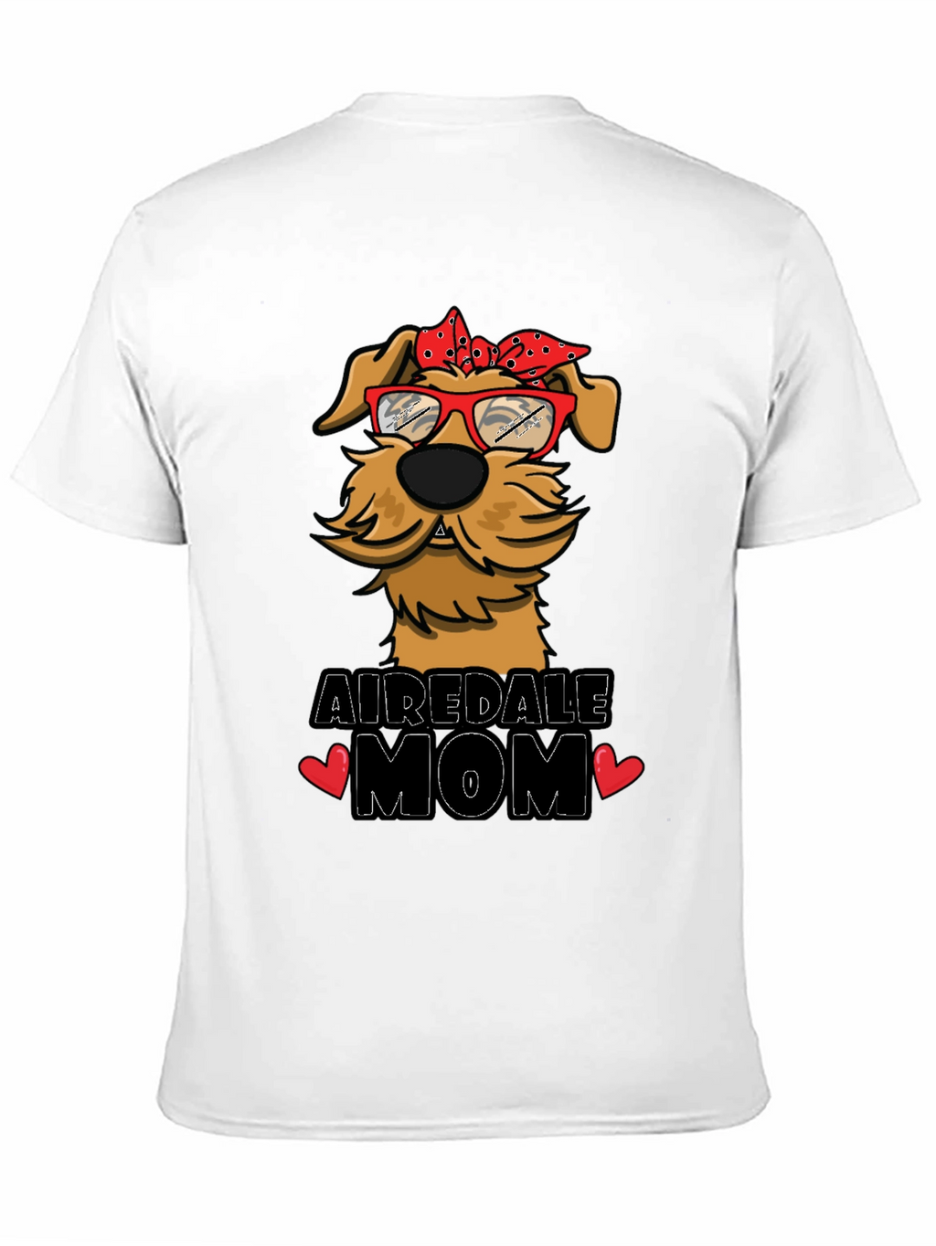 Airedale Mom Dog Lover T-Shirt
