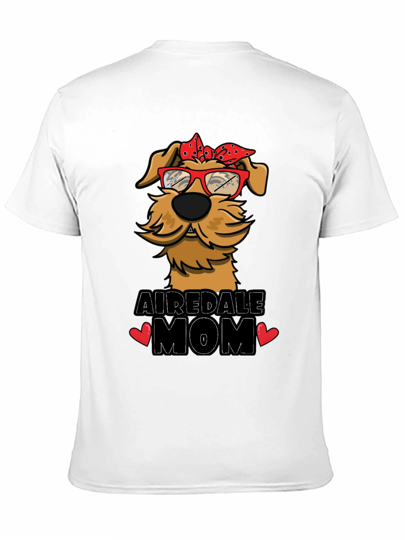Airedale Mom Dog Lover T-Shirt
