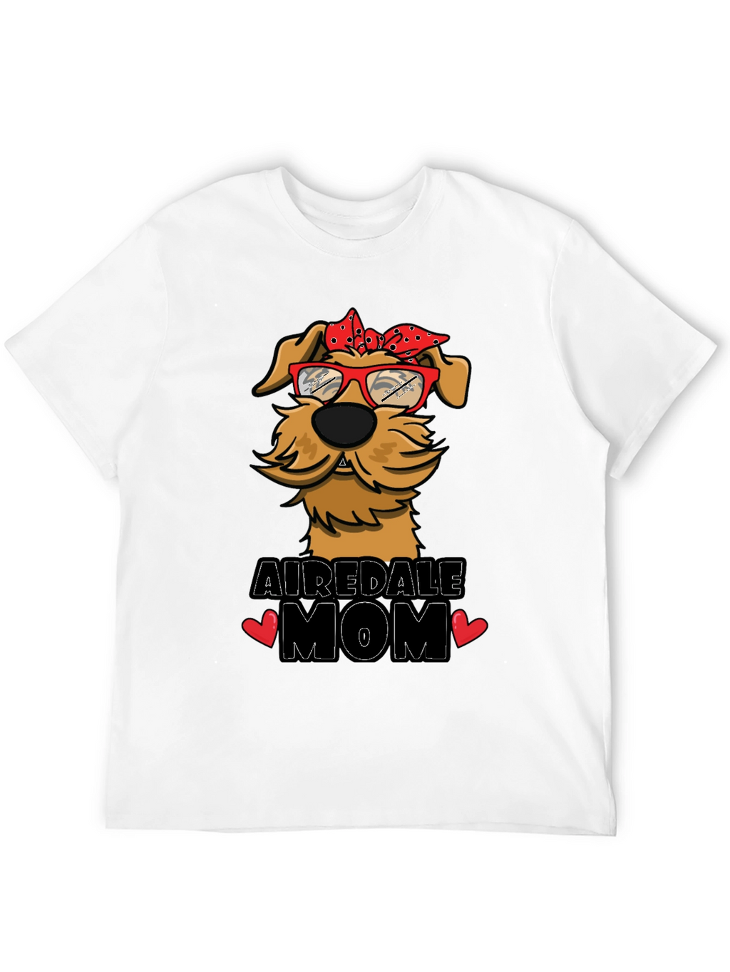 Airedale Mom Dog Lover T-Shirt