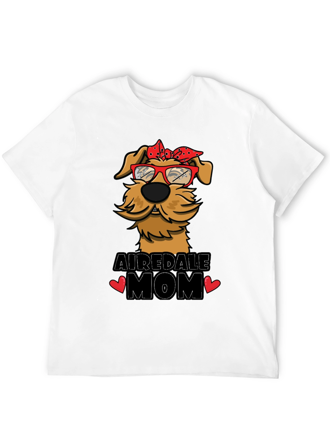 Airedale Mom Dog Lover T-Shirt