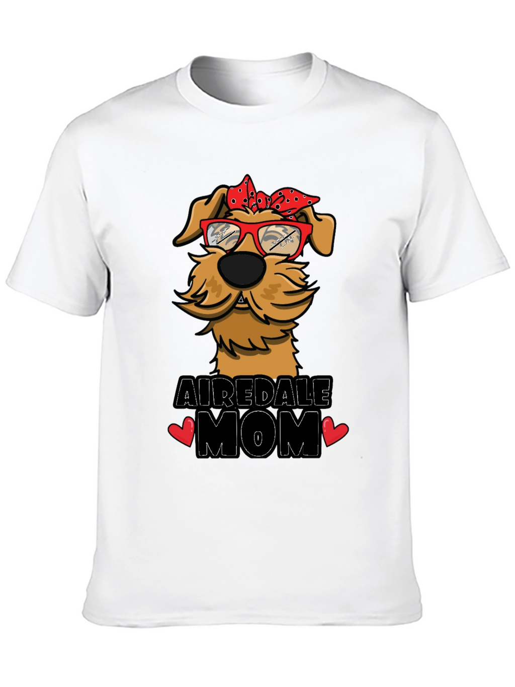Airedale Mom Dog Lover T-Shirt