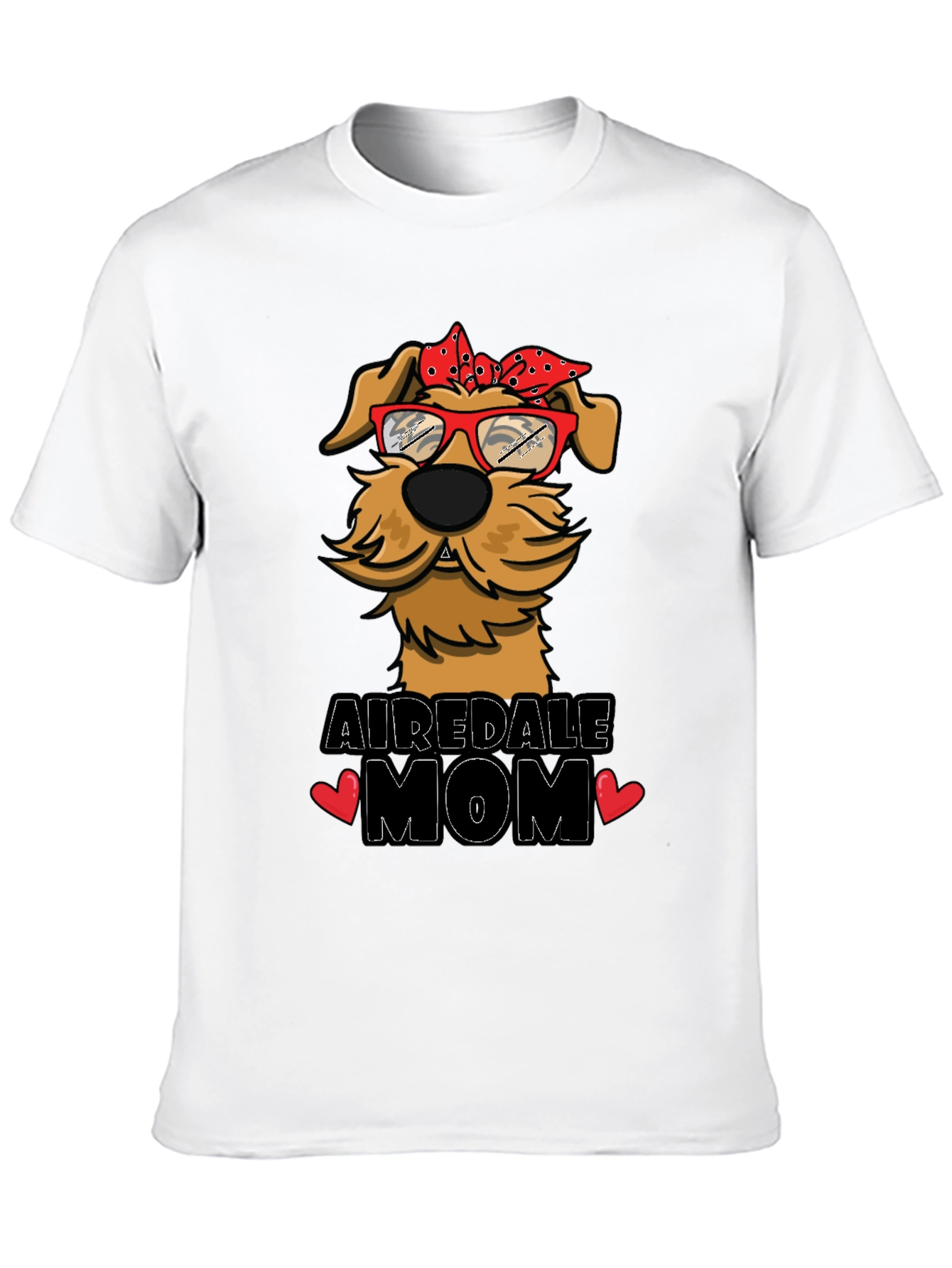 Airedale Mom Dog Lover T-Shirt