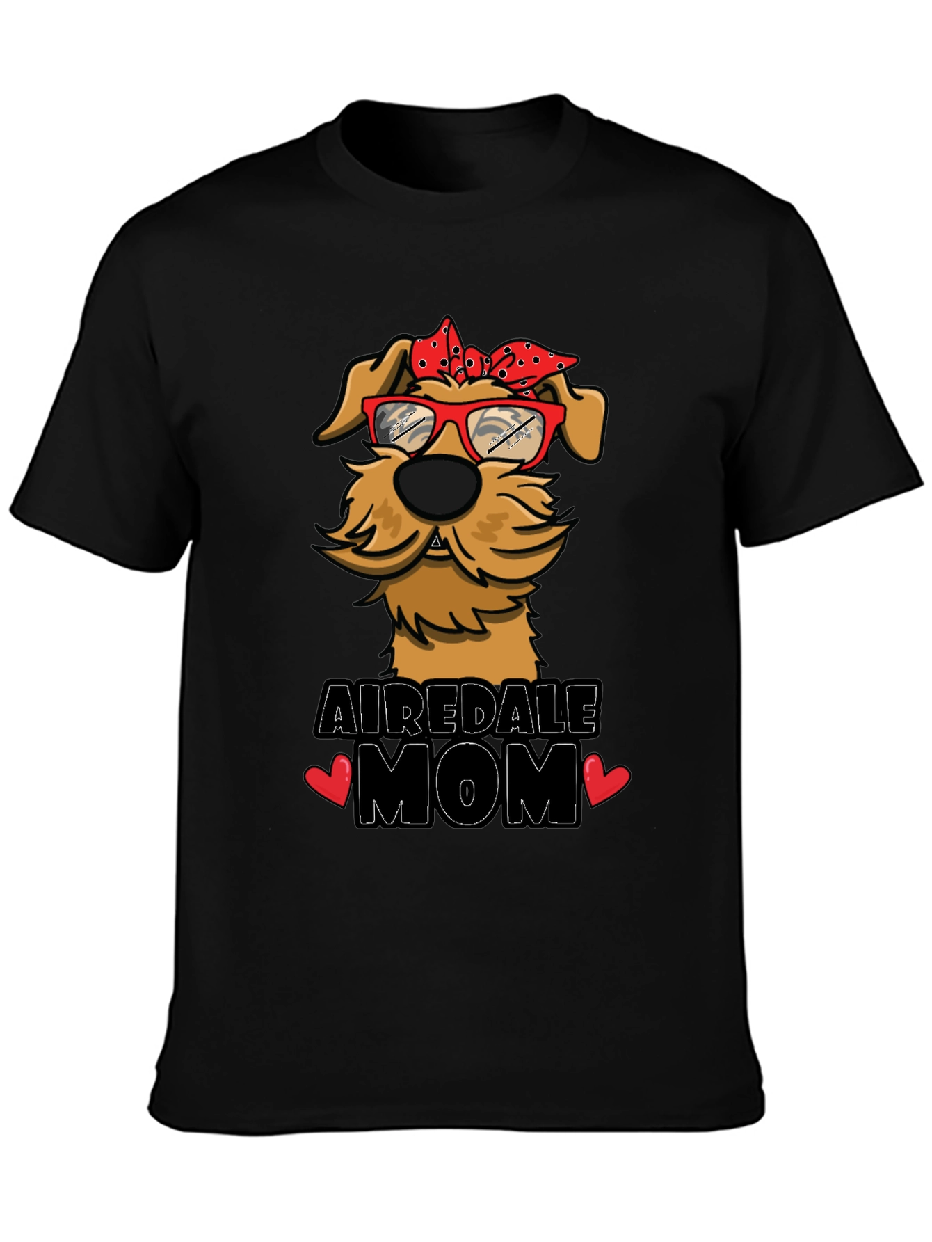 Airedale Mom Dog Lover T-Shirt