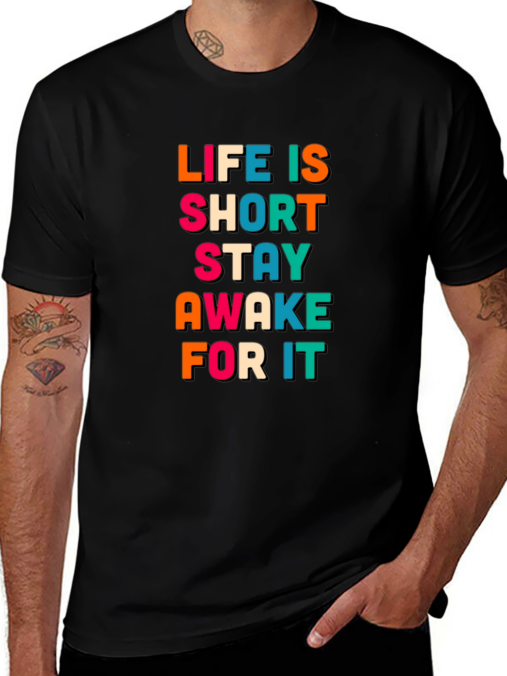 Life Is Short Stay Awake T-Shirt