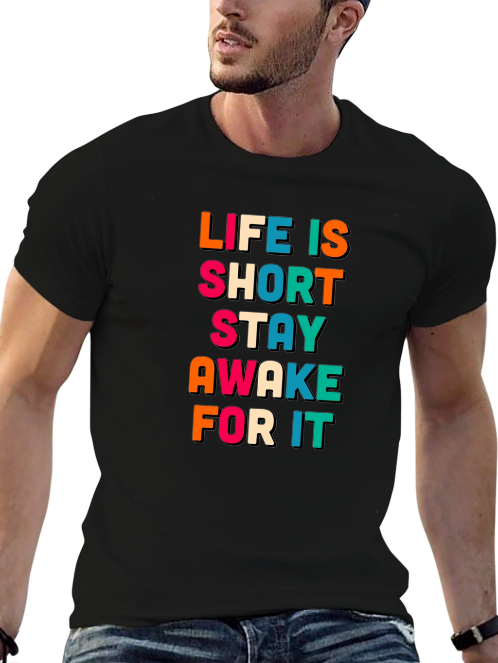 Life Is Short Stay Awake T-Shirt