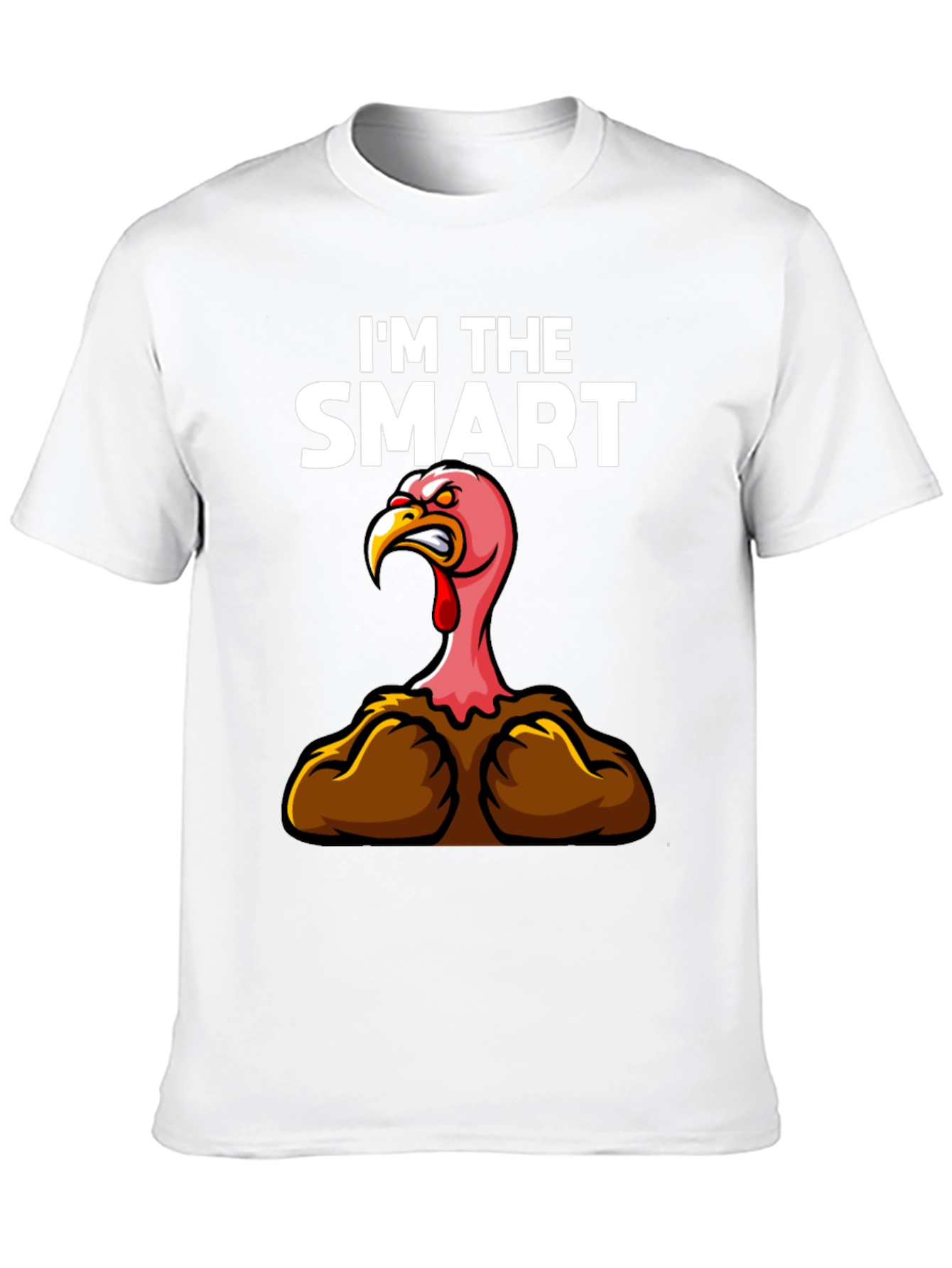 Funny Im The Smart Turkey Thanksgiving T-Shirt
