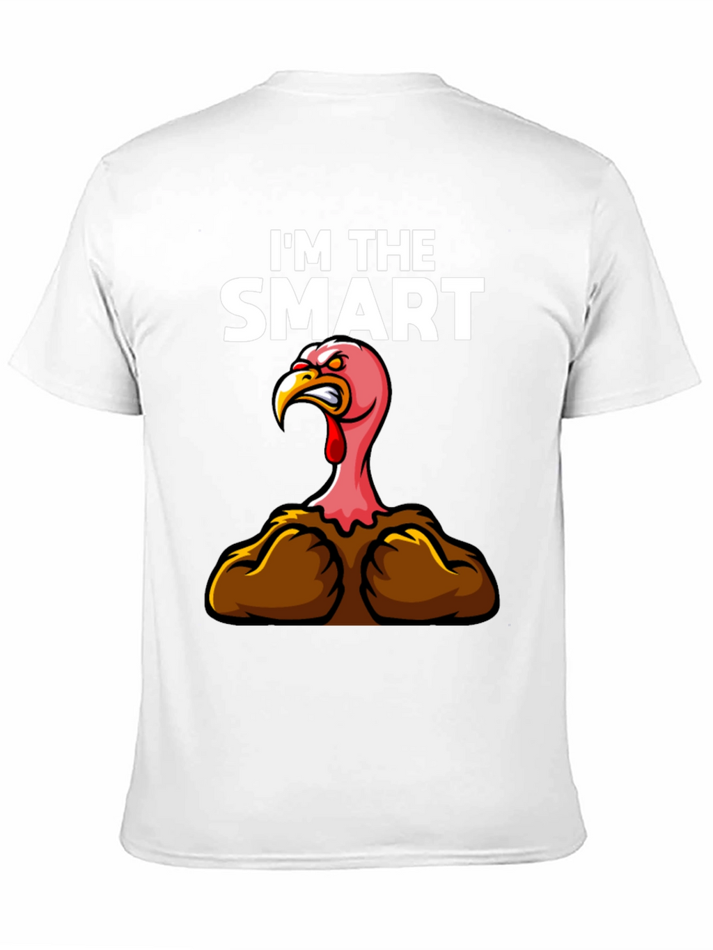 Funny Im The Smart Turkey Thanksgiving T-Shirt