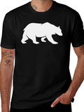Black Bear Graphic Tee - Cool Mens T-Shirt