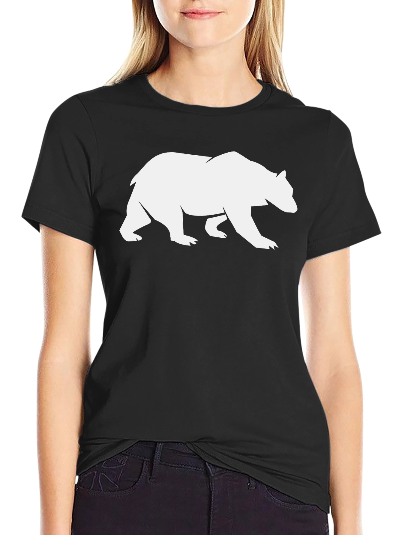 Black Bear Graphic Tee - Cool Mens T-Shirt