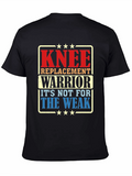 Knee Replacement Warrior Graphic Tee