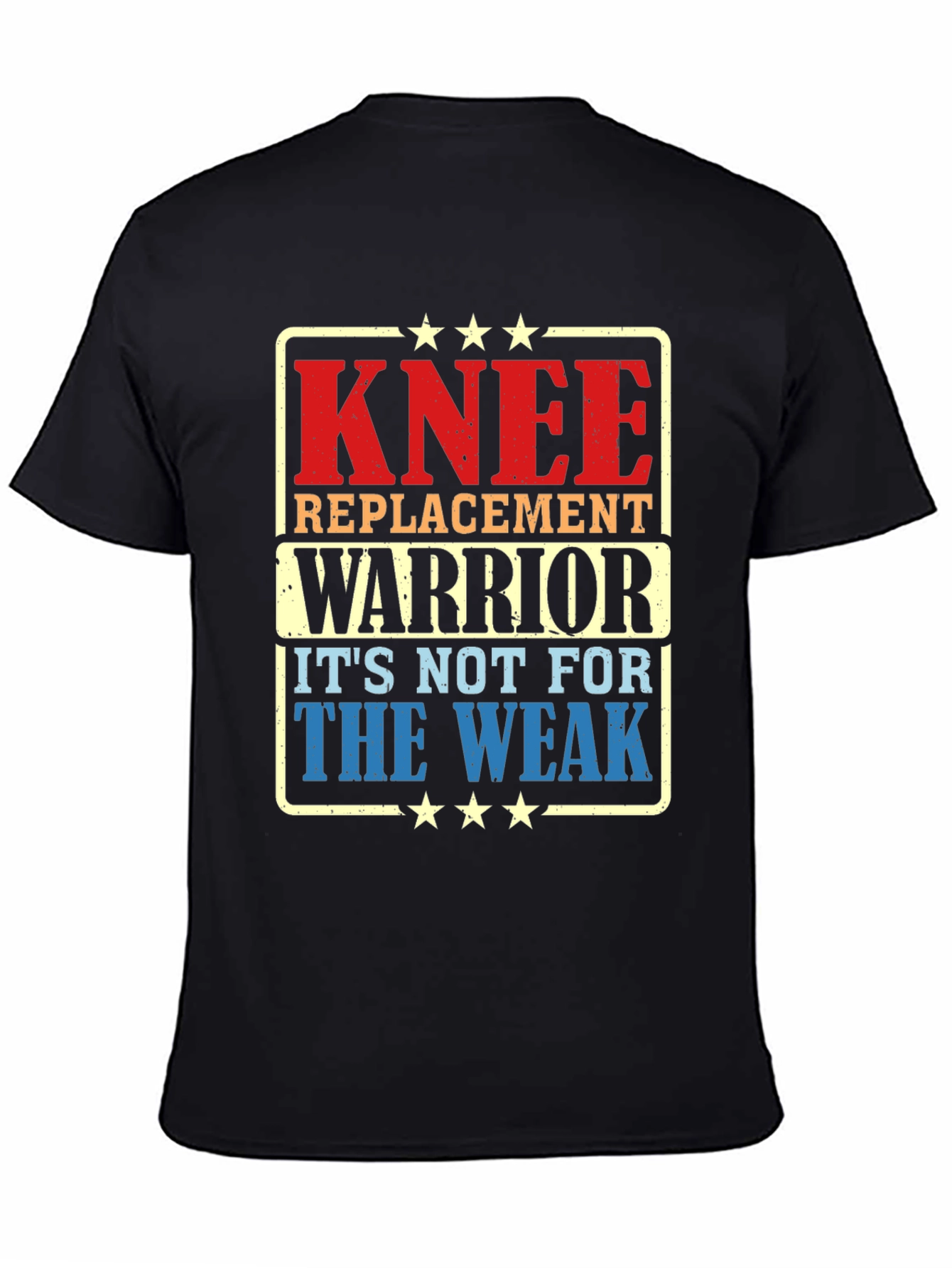 Knee Replacement Warrior Graphic Tee