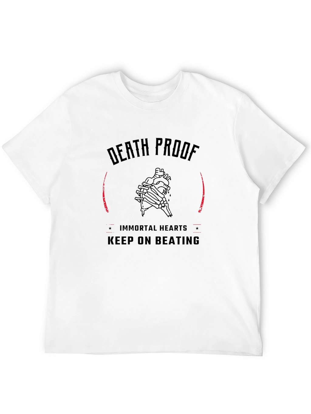 Death Proof Immortal Hearts Graphic T-Shirt