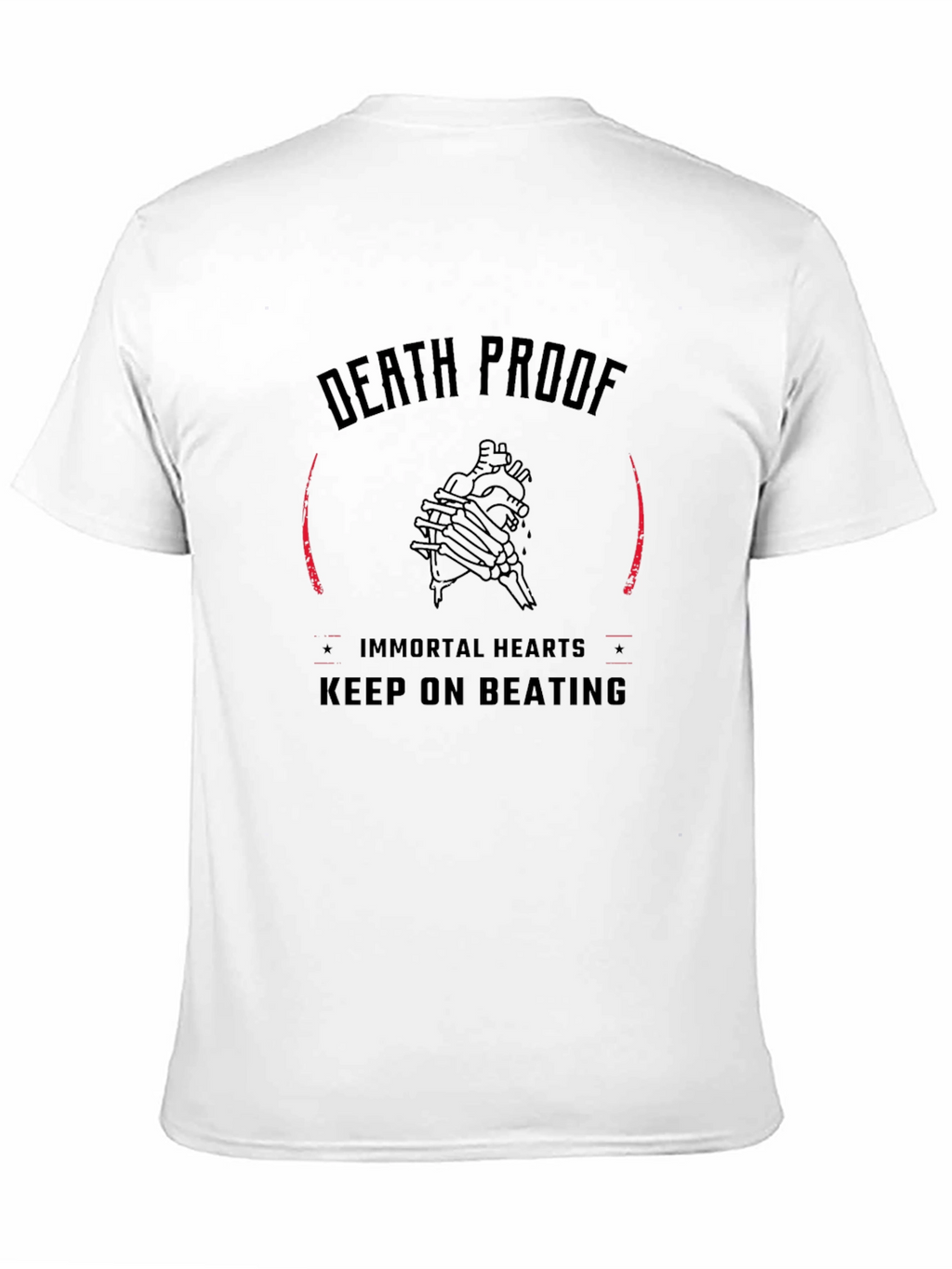Death Proof Immortal Hearts Graphic T-Shirt