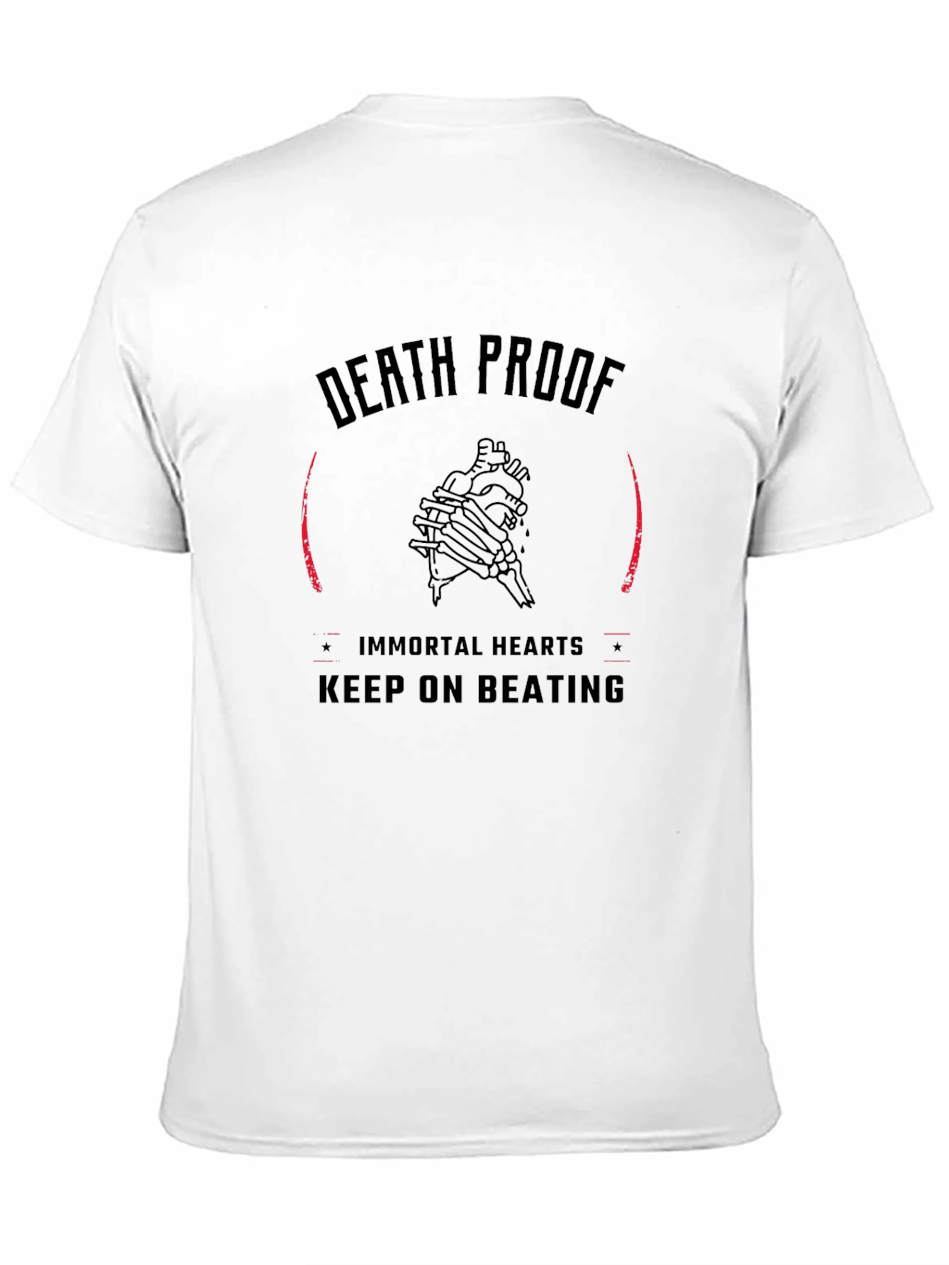 Death Proof Immortal Hearts Graphic T-Shirt