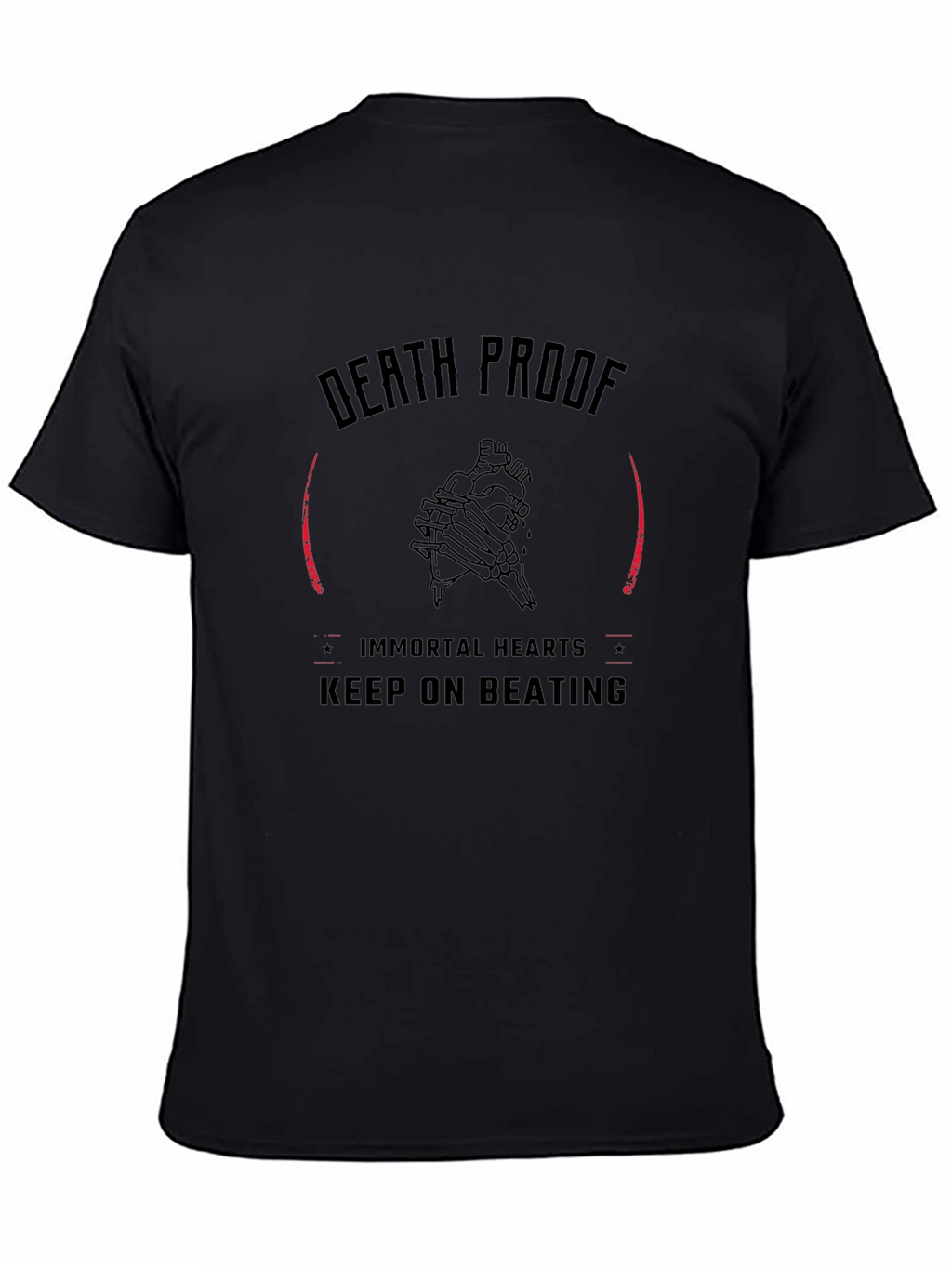 Death Proof Immortal Hearts Graphic T-Shirt