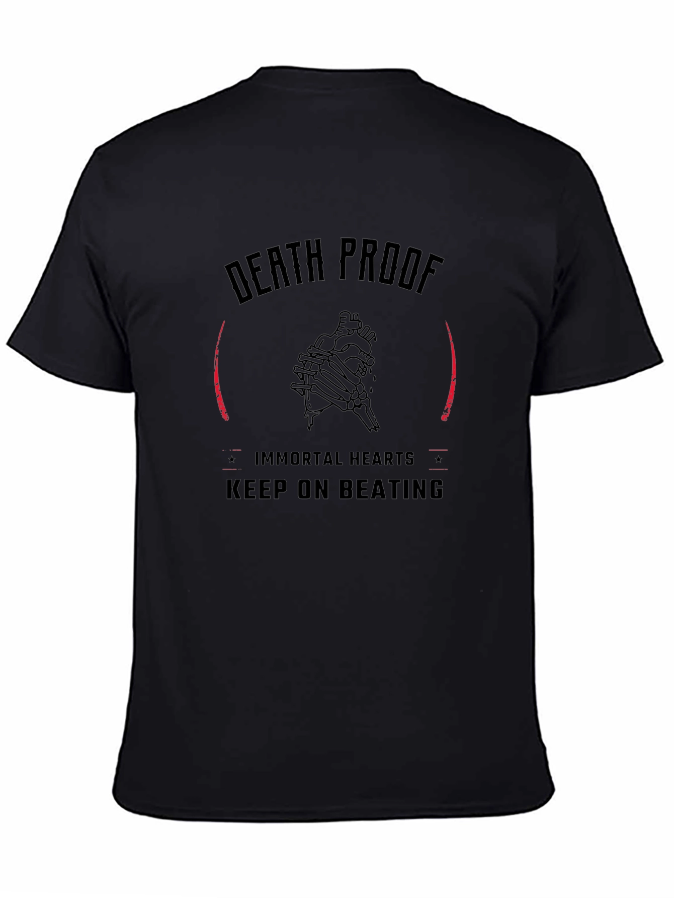 Death Proof Immortal Hearts Graphic T-Shirt