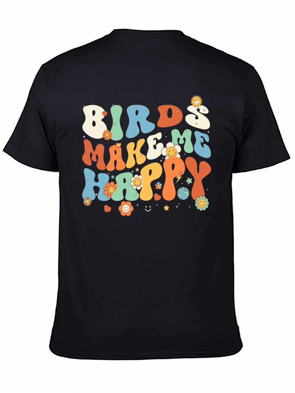 Birds Make Me Happy Graphic Tee