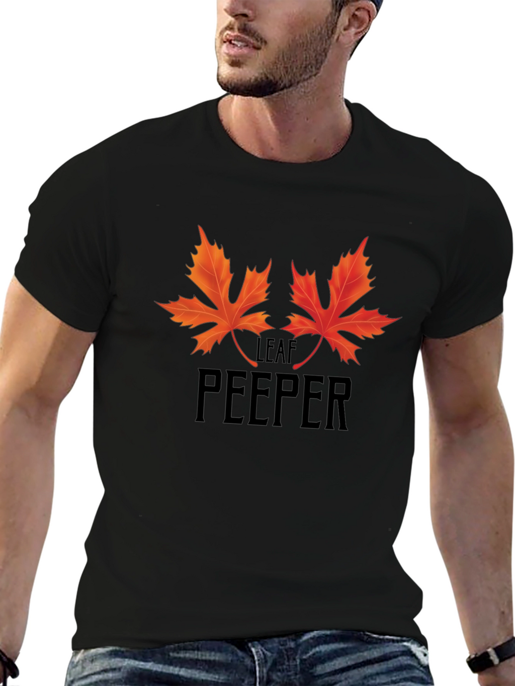Leaf Peeper T-Shirt - Autumn Fall Season Tee