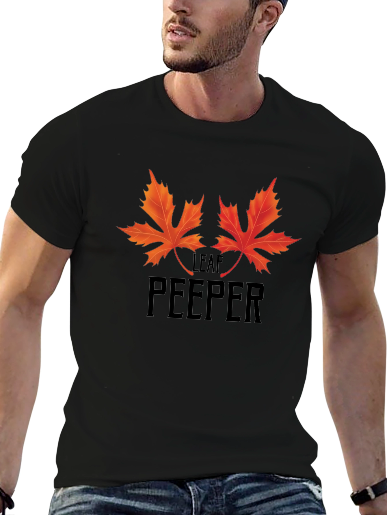 Leaf Peeper T-Shirt - Autumn Fall Season Tee