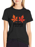 Leaf Peeper T-Shirt - Autumn Fall Season Tee