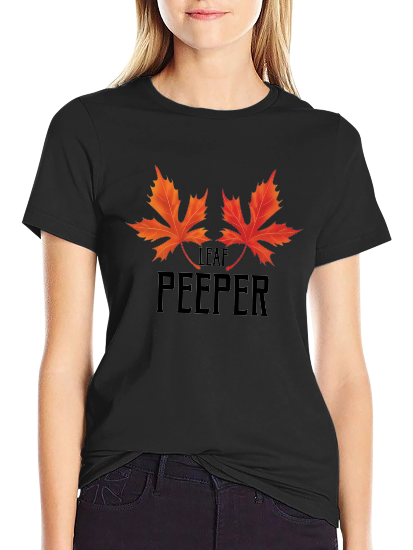 Leaf Peeper T-Shirt - Autumn Fall Season Tee