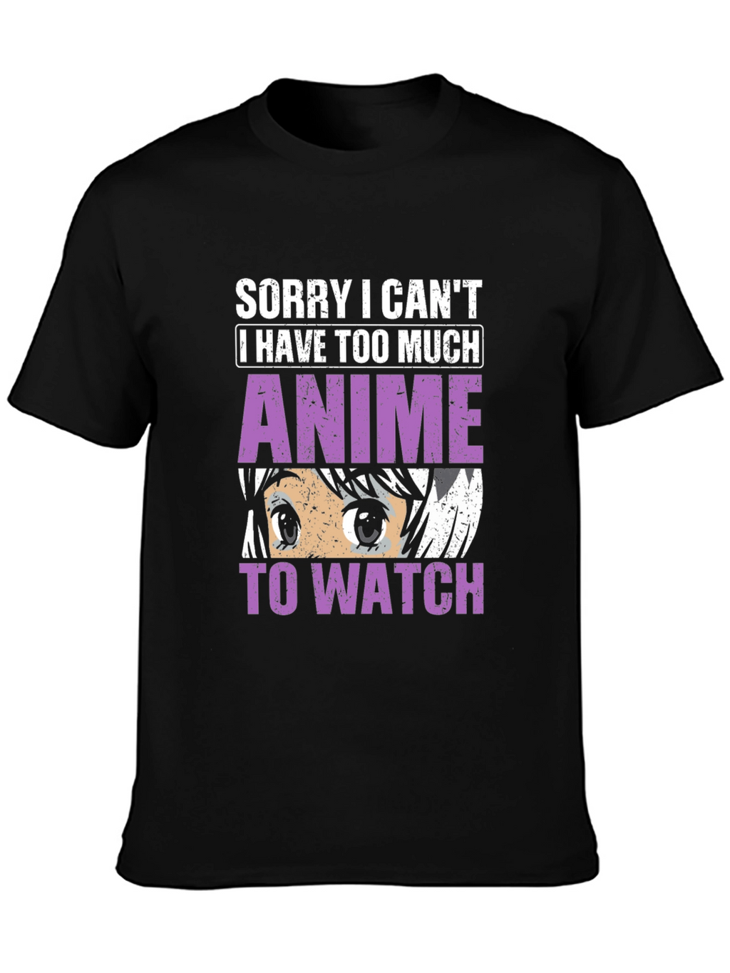 Anime Lover T-Shirt - Too Much Anime To Watch