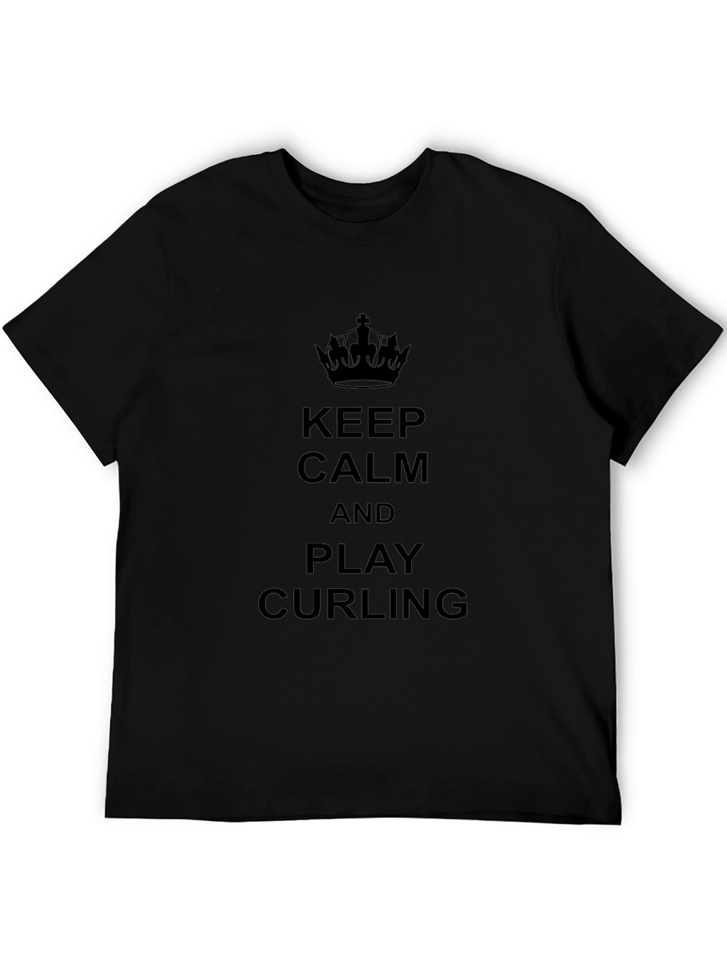 Keep Calm and Play Curling T-Shirt