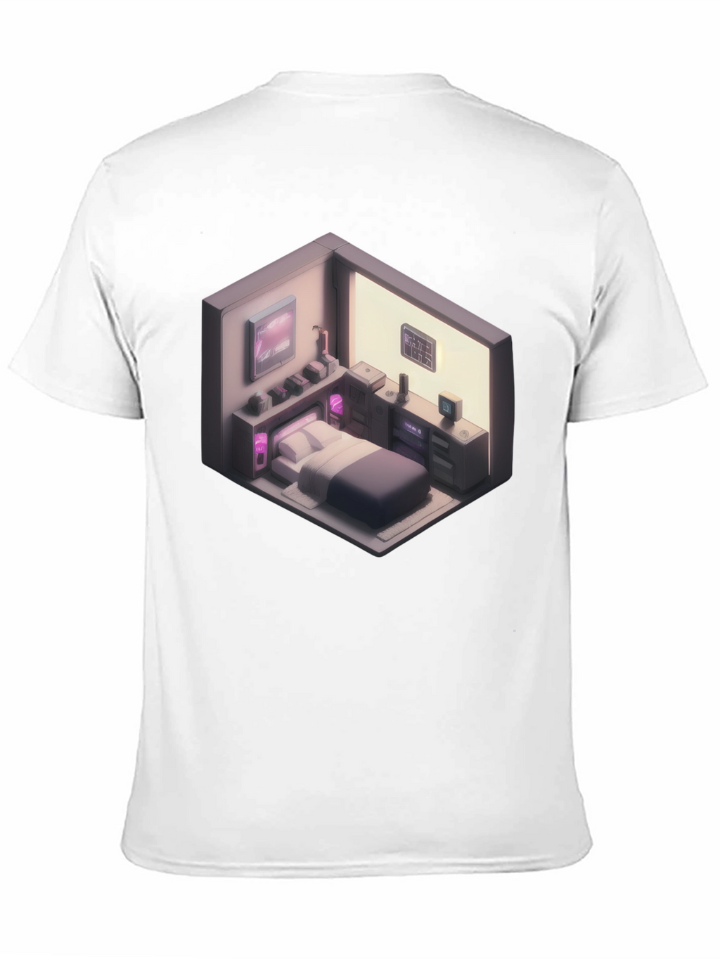 Isometric Room Graphic T-Shirt