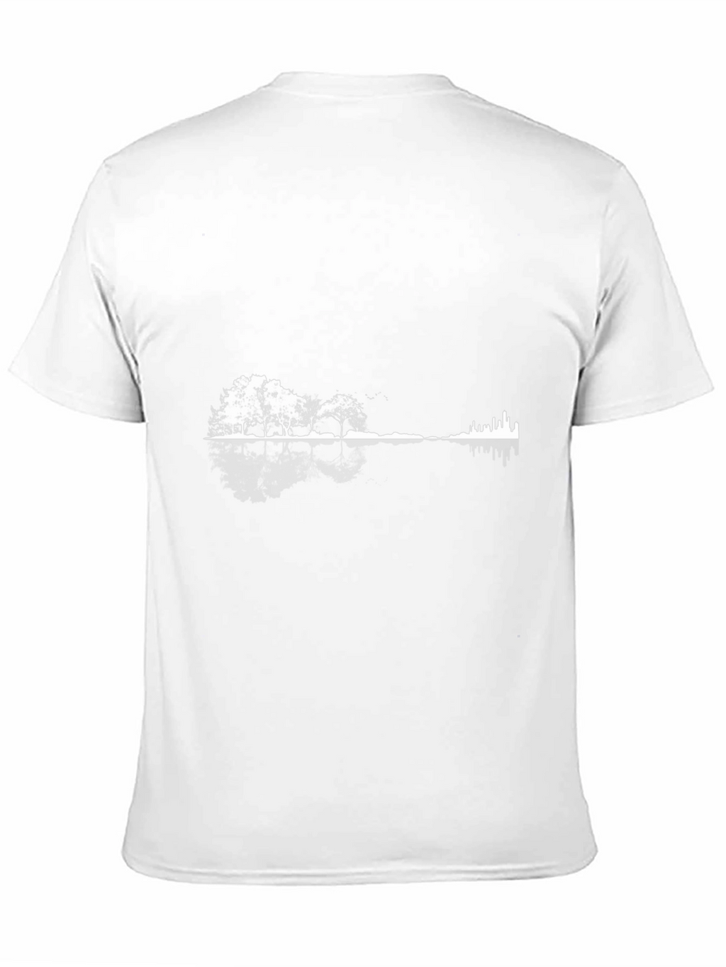 Nature Meets City Guitar T-Shirt