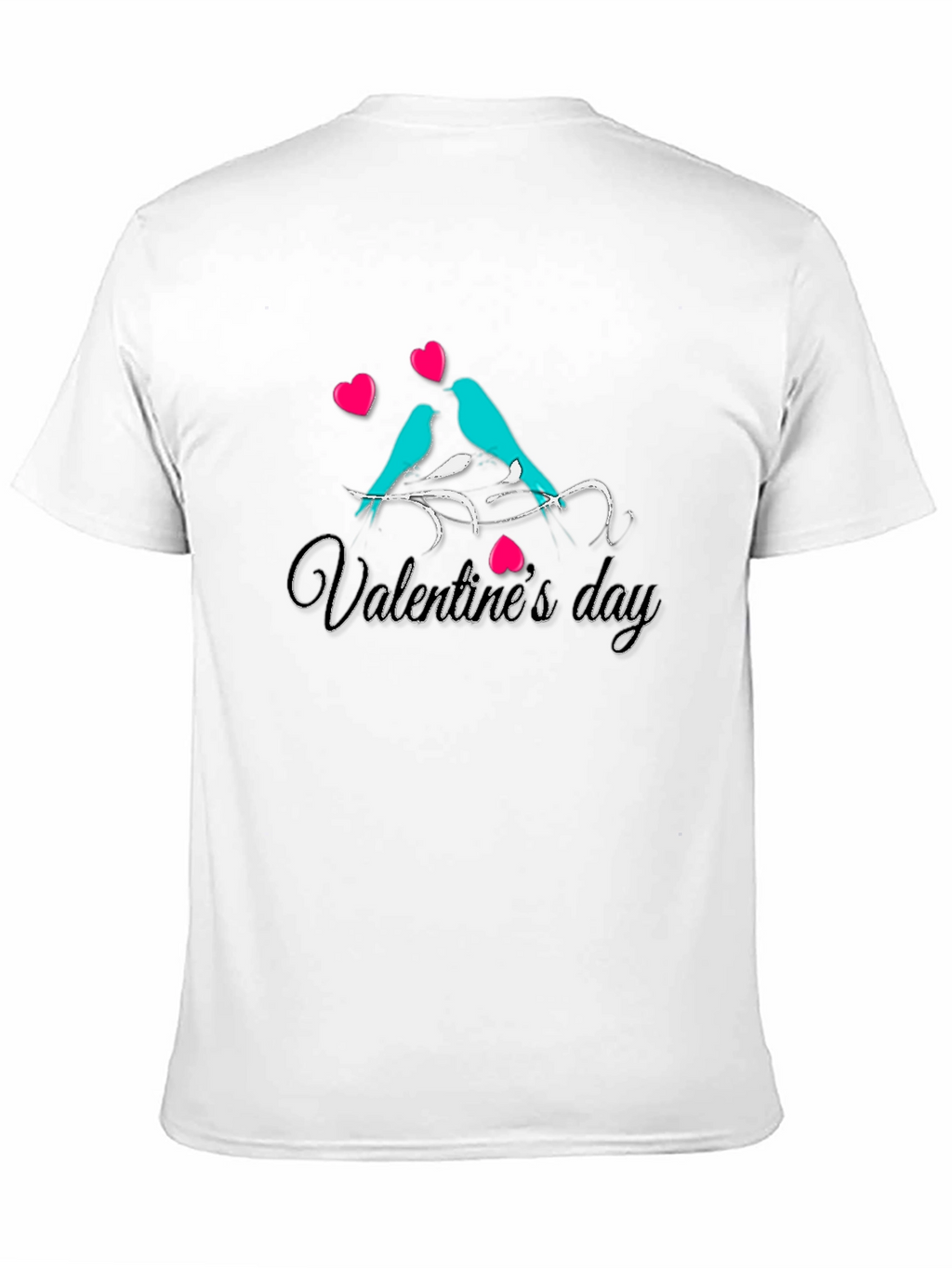 Valentines Day Birds Graphic Tee