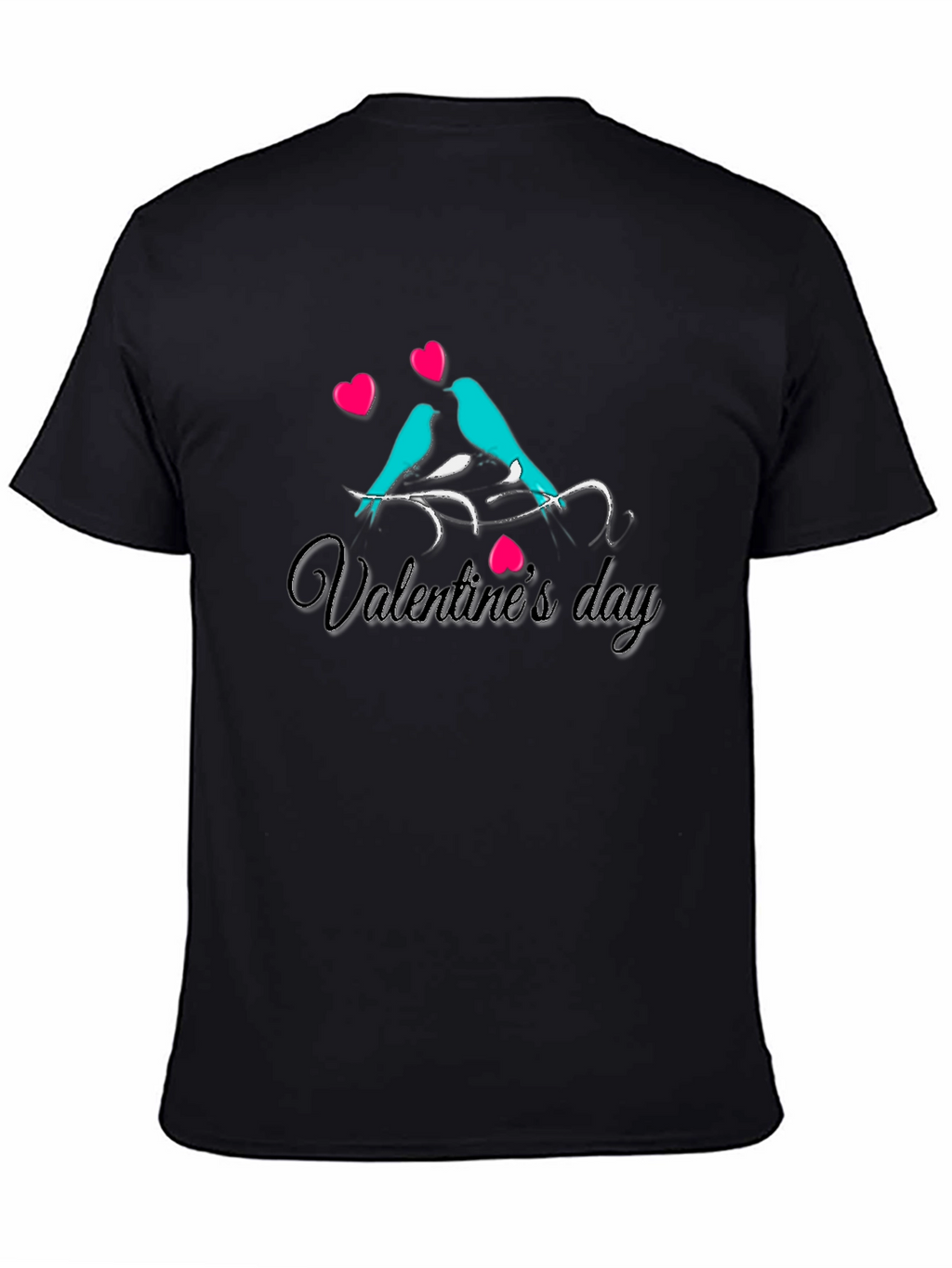 Valentines Day Birds Graphic Tee