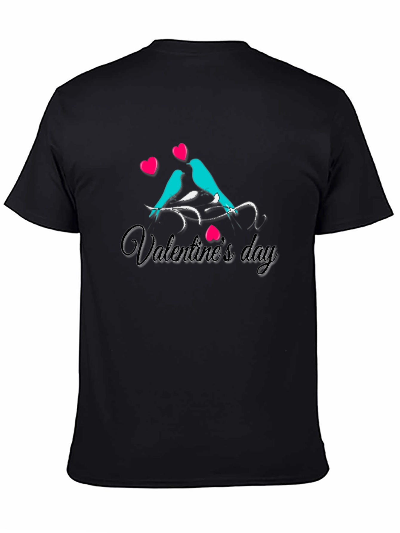 Valentines Day Birds Graphic Tee