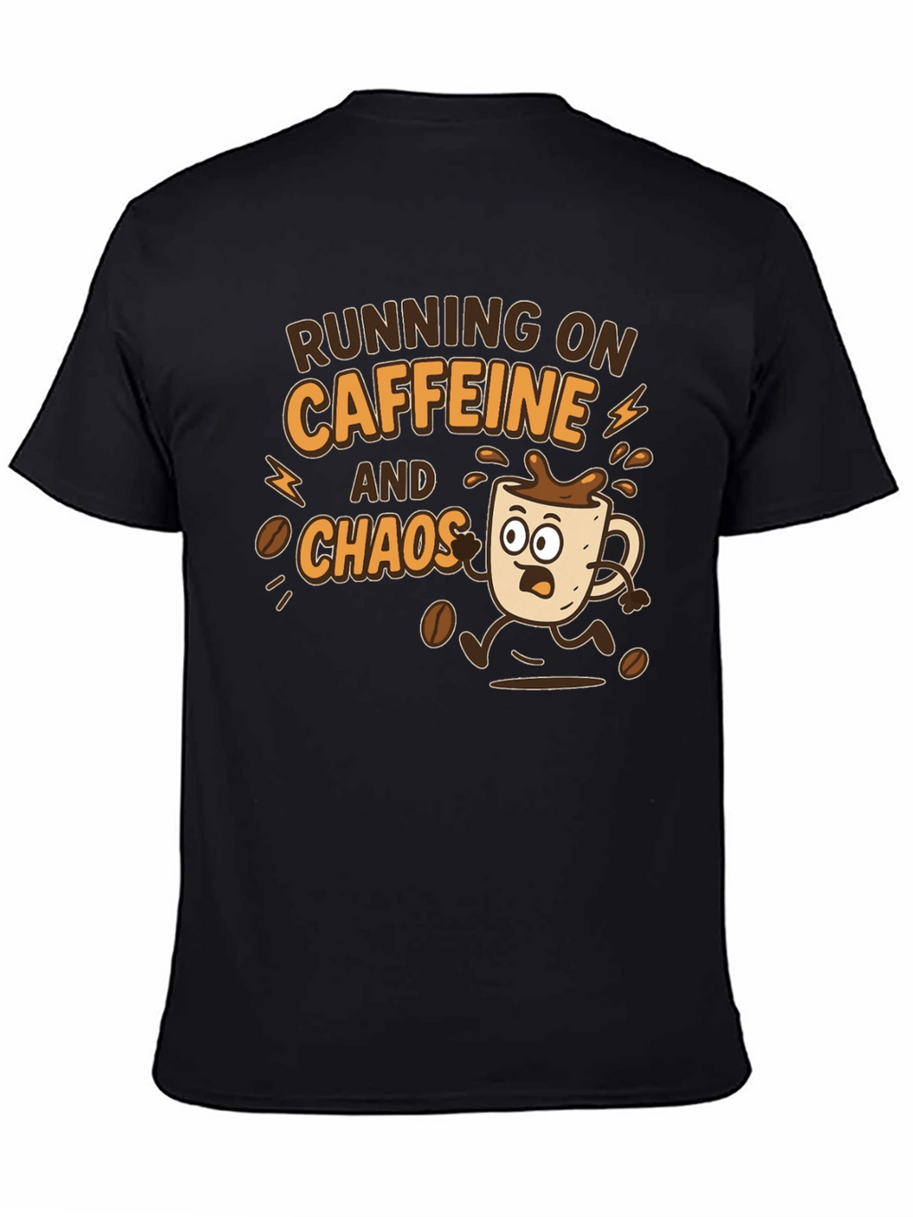 Running on Caffeine and Chaos Graphic Tee