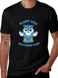 Fluff You Owl Graphic T-Shirt