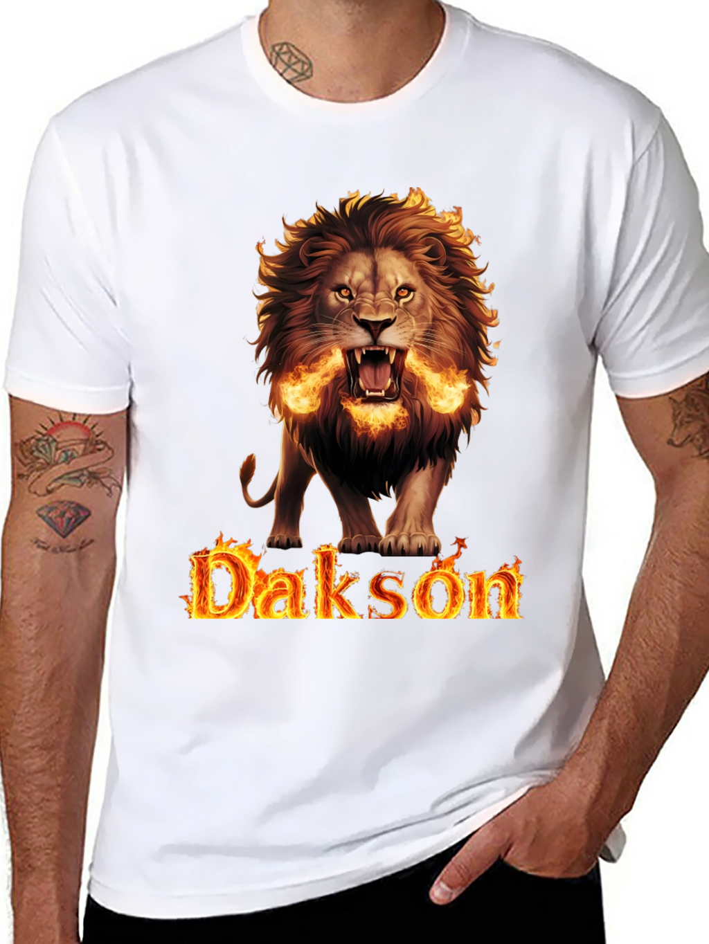 Fiery Lion Dakson T-Shirt