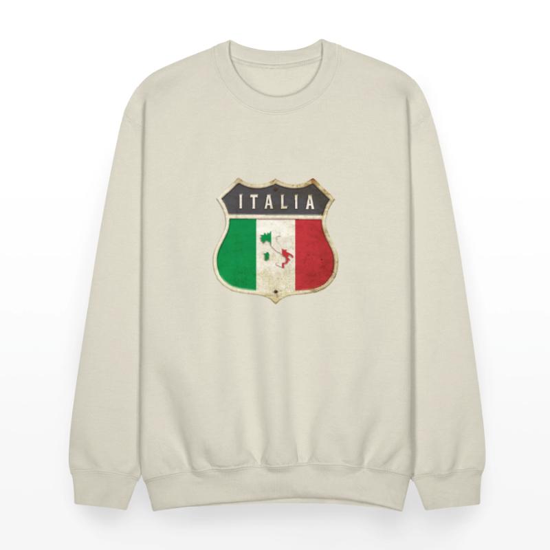 Italy coat of arms flags design