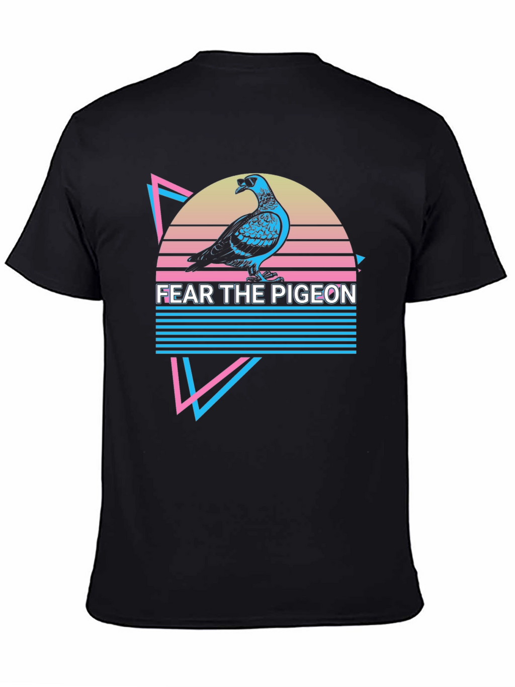 Fear the Pigeon T-Shirt - Retro Style