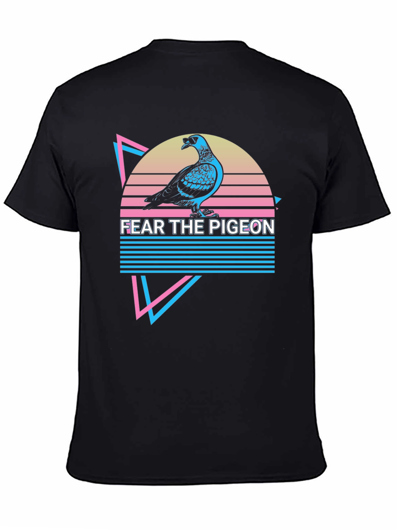 Fear the Pigeon T-Shirt - Retro Style