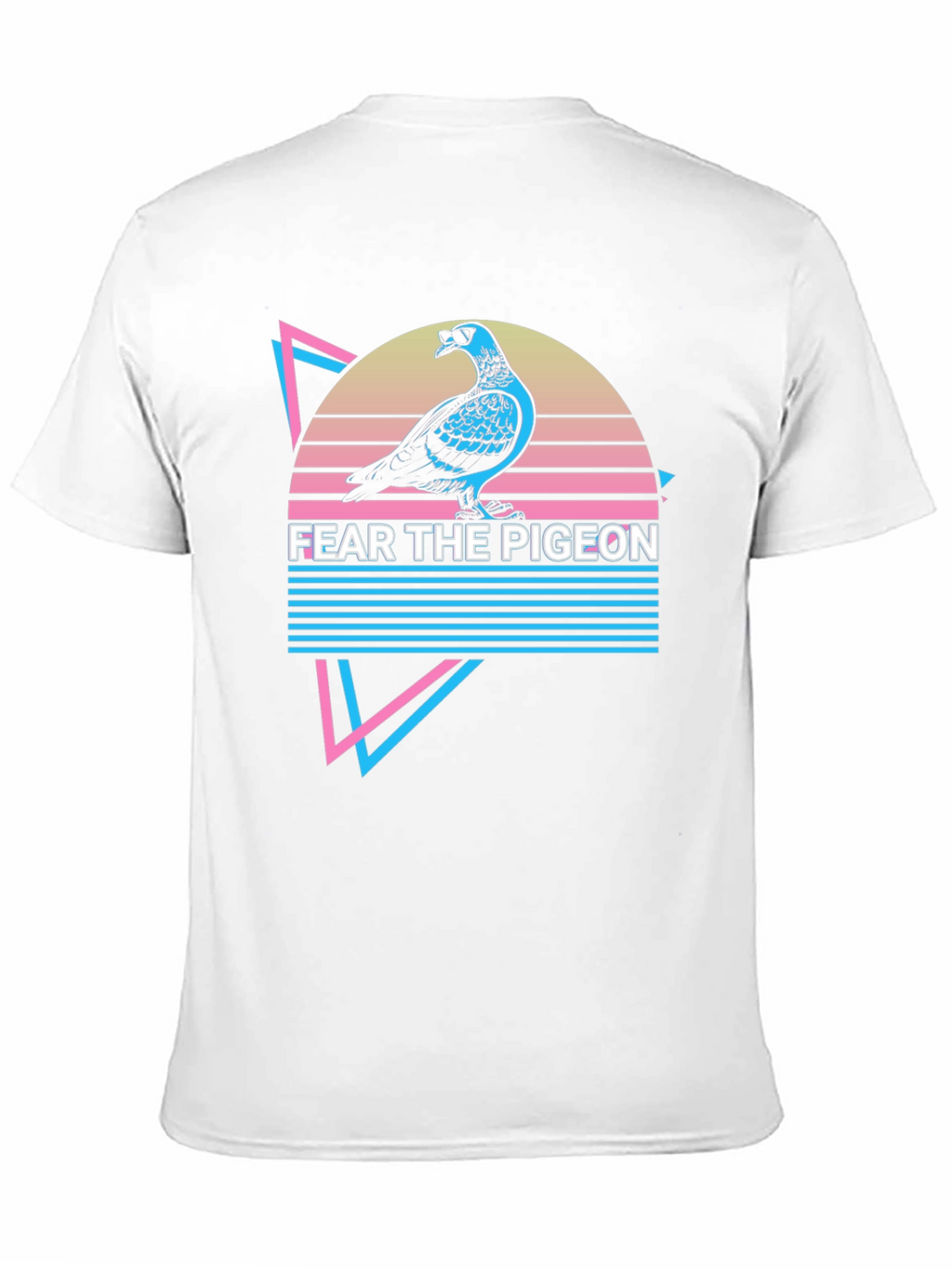 Fear the Pigeon T-Shirt - Retro Style