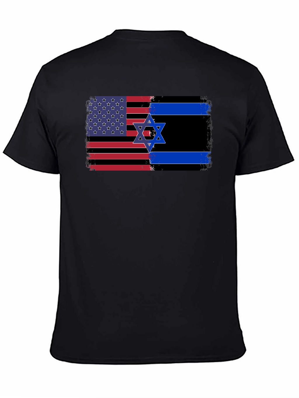 USA Israel Flag Graphic Tee