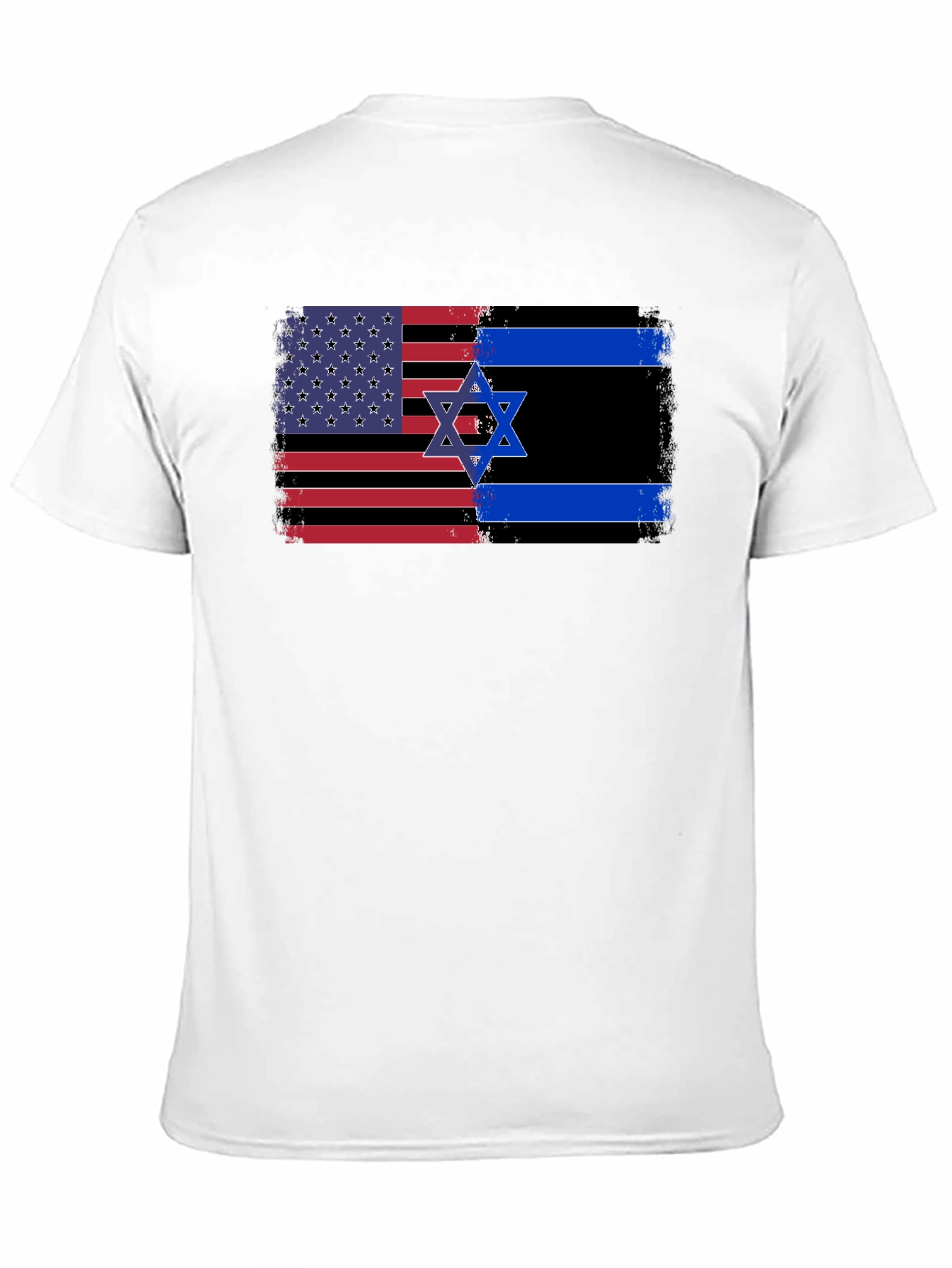 USA Israel Flag Graphic Tee