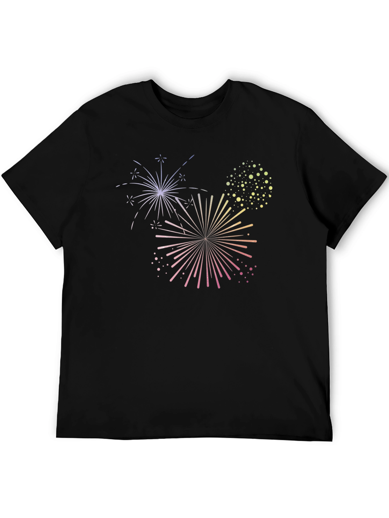 Fireworks Graphic Tee - Black
