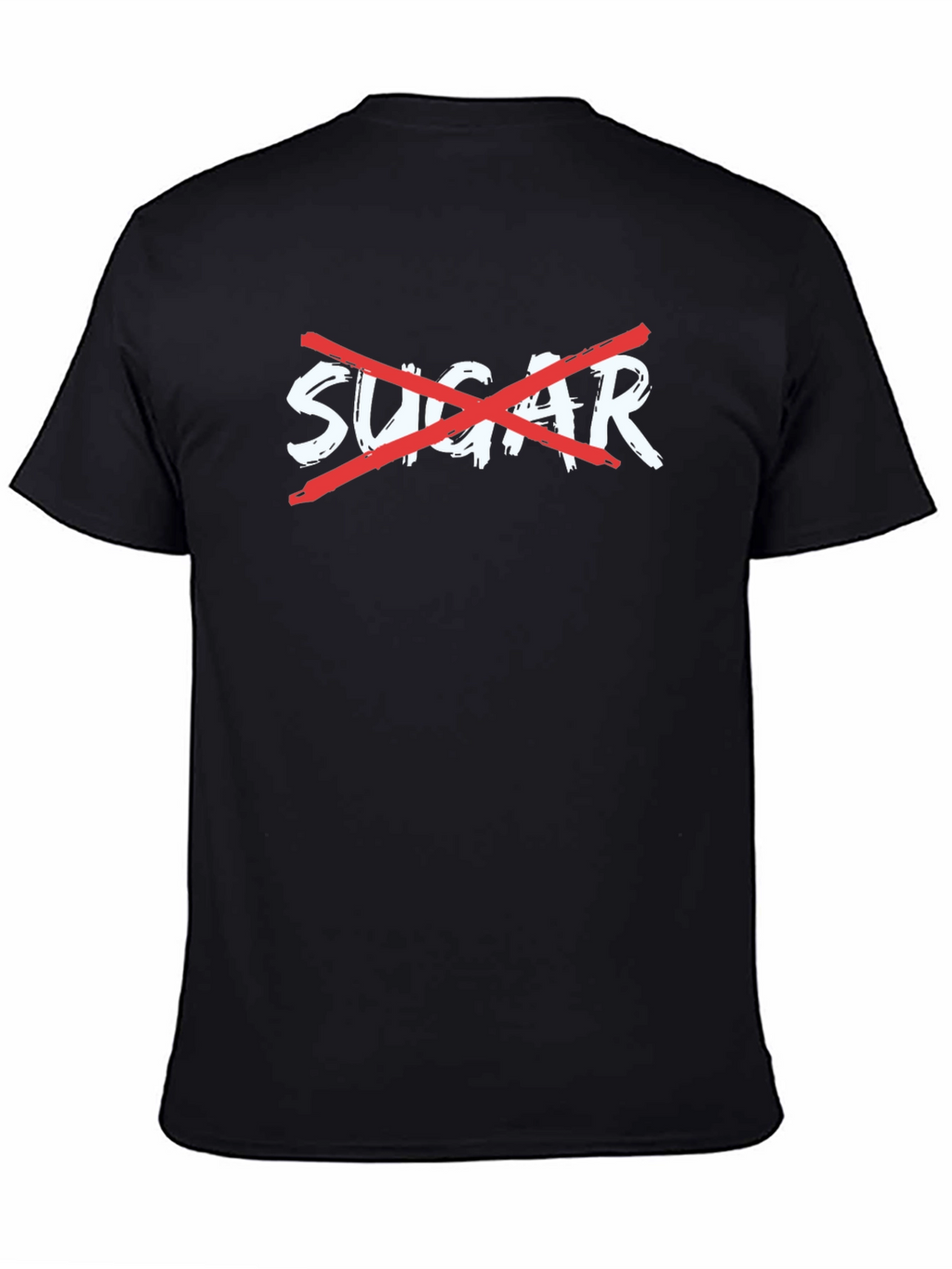No Sugar Graphic Tee - Black T-Shirt