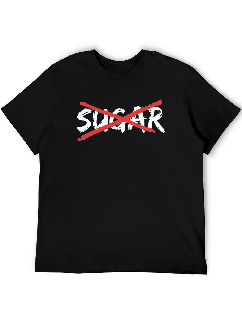 No Sugar Graphic Tee - Black T-Shirt